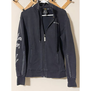 BRP SKIDOO Women's Zip Up Sweat Shirt Hoodie Gray - Size Large